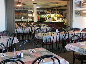 Lots of tables and chairs