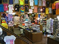 Tables chairs and paintings